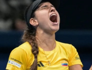 La tenista colombiana Camila Osorio triunfa en los Juegos Olímpicos