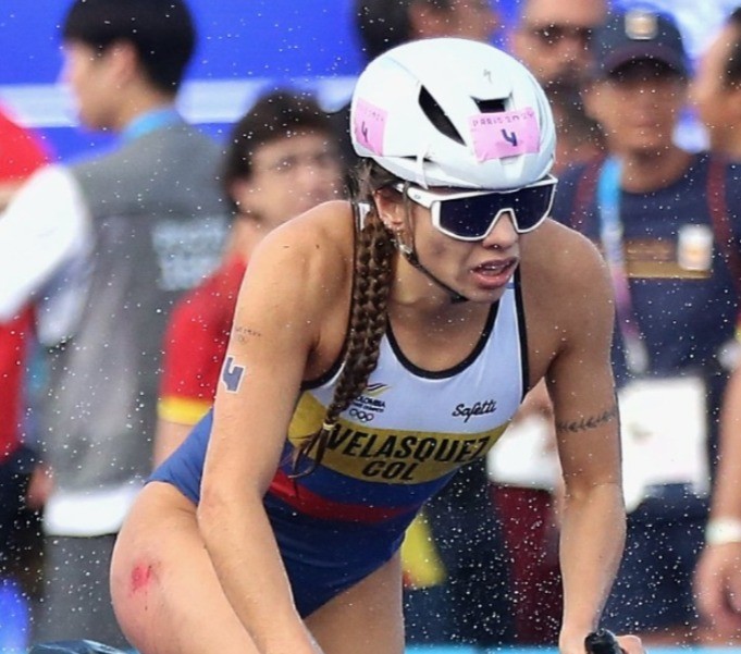 Colombia regresó con Carolina Velásquez al triatlón Olímpico después de 24 años