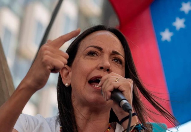 ¡Dije que vamos hasta el final ¡y vamos  hasta el final!: María Corina Machado