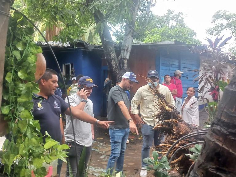 Alcaldía de Montería atendió inconvenientes presentados en la ciudad por fuerte aguacero