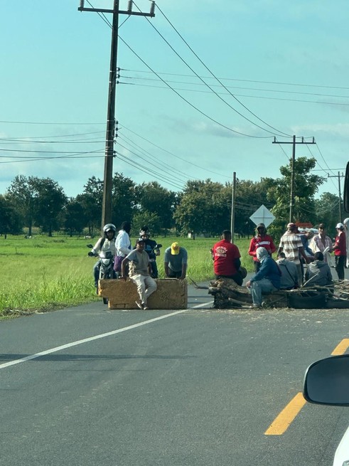 Hubo bloqueo en la vía Lorica - Montería