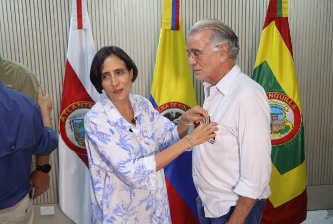 El Gobernador del Atlántico será embajador de Colombia en la COP16