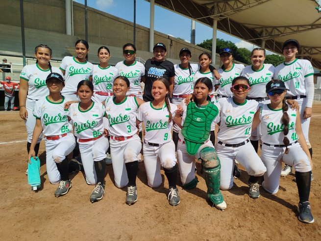 Sucre, invicto en el Nacional de Sóftbol Sub-18
