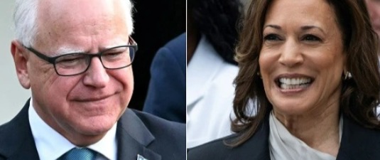 Kamala Harris eligió a Tim Walz como su fórmula vicepresidencial