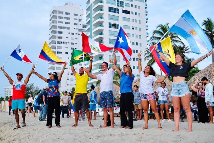 Inició la Copa América de Surf
