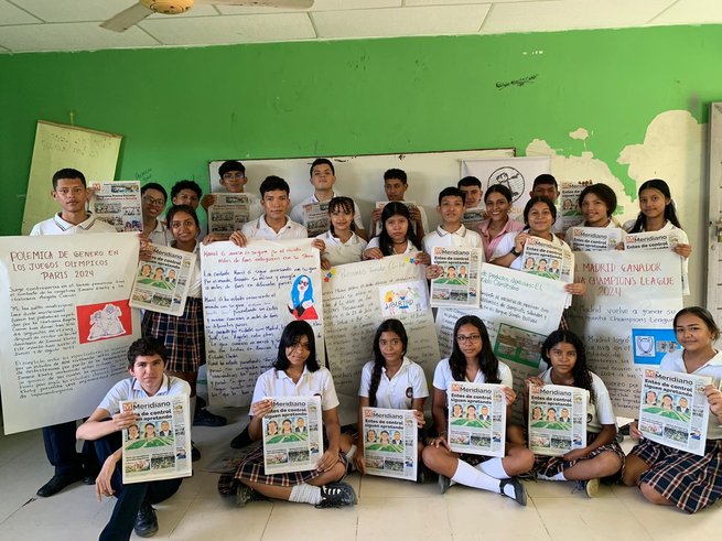 Prensa Escuela desarrolló  ocho talleres en I.E. de Sampués