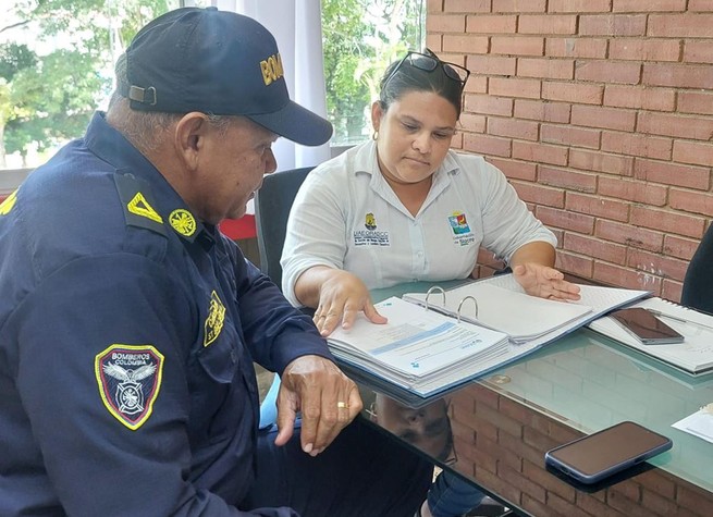 Buscan fortalecer los cuerpos de bomberos en Sucre