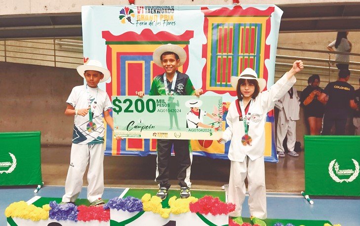 Pequeños Dragones ganaron 14 medallas