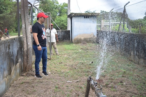 En Cayo de Palma ya retornó el agua