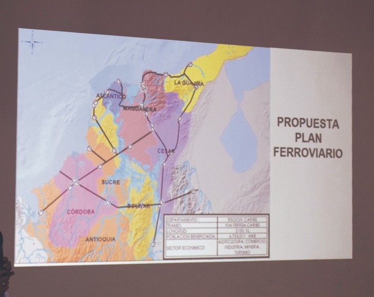 Proyecto ferroviario involucra la Sabana sucreña