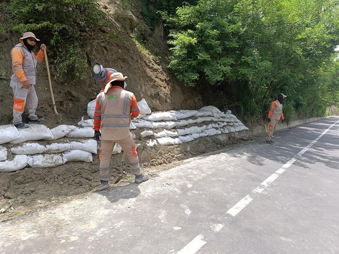Avanza plan de contingencia por los deslizamientos