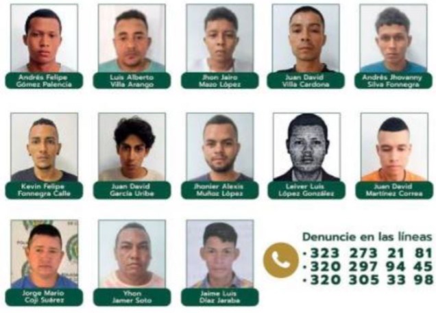 Se fugaron 13 presos, recapturaron a dos