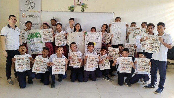El programa Prensa Escuela  llegó al municipio de Los Palmitos