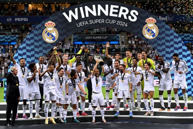 Real Madrid campeón de la Super Copa de Europa