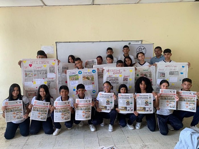 Aprenden y disfrutan con Prensa Escuela en Corozal