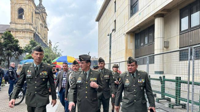 Director de la Policía dice que "seguridad en el Palacio de Justicia está fortalecida"
