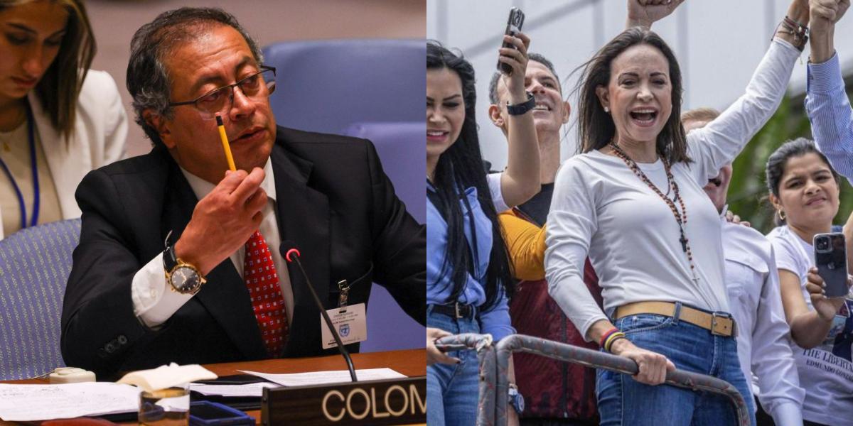 "Escuche bien a los venezolanos y colombianos: Machado al Presidente Petro