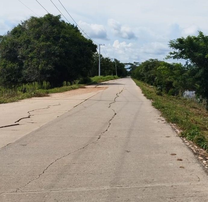 Otra vía que se entrega y no aguantó los 'aplausos'
