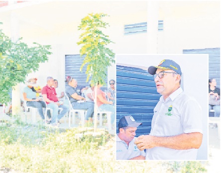 En San Bernardo, la Alcaldía reinició obras de pavimentación