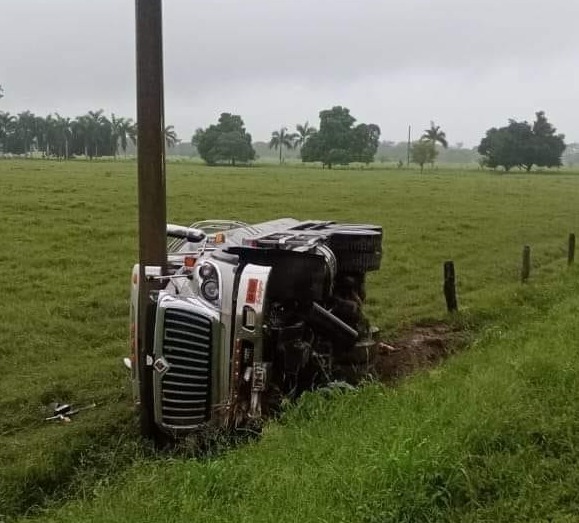Lluvias provocaron accidentes