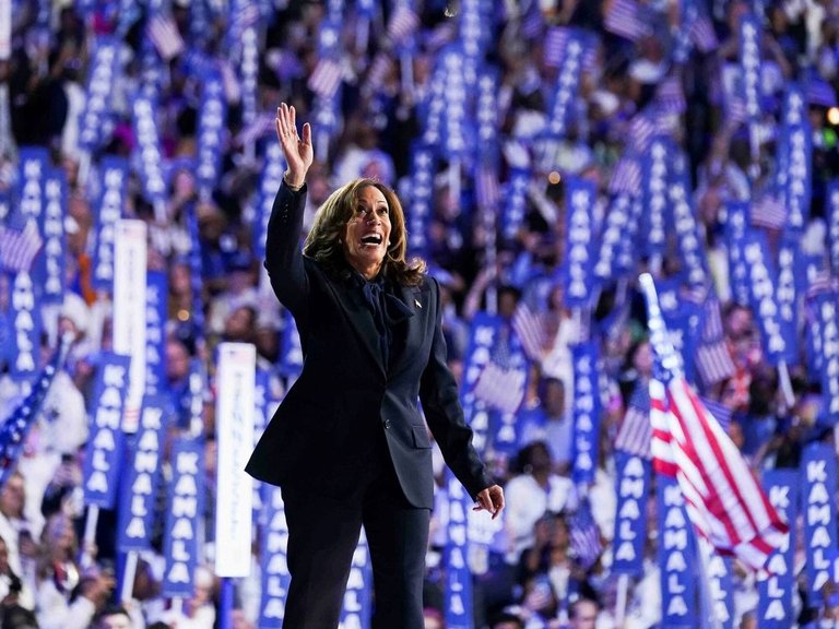 Kamala Harris es oficialmente candidata a la Casa Blanca