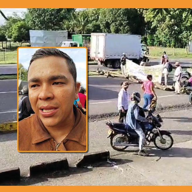 Campesinos de Sucre bloquearon la troncal de occidente por incumplimientos