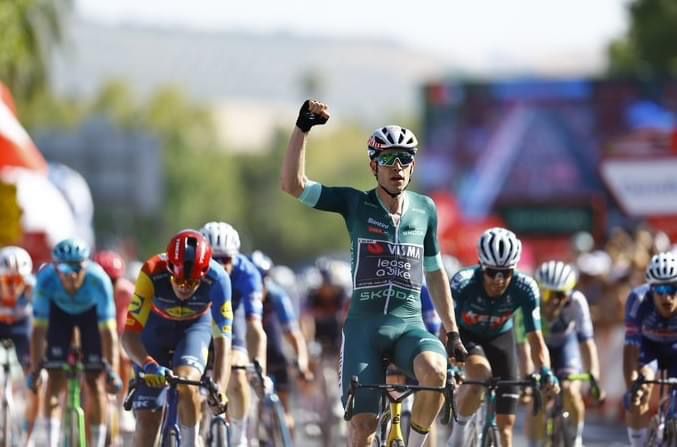 Wout Van obtuvo su segunda en la Vuelta a España 2024