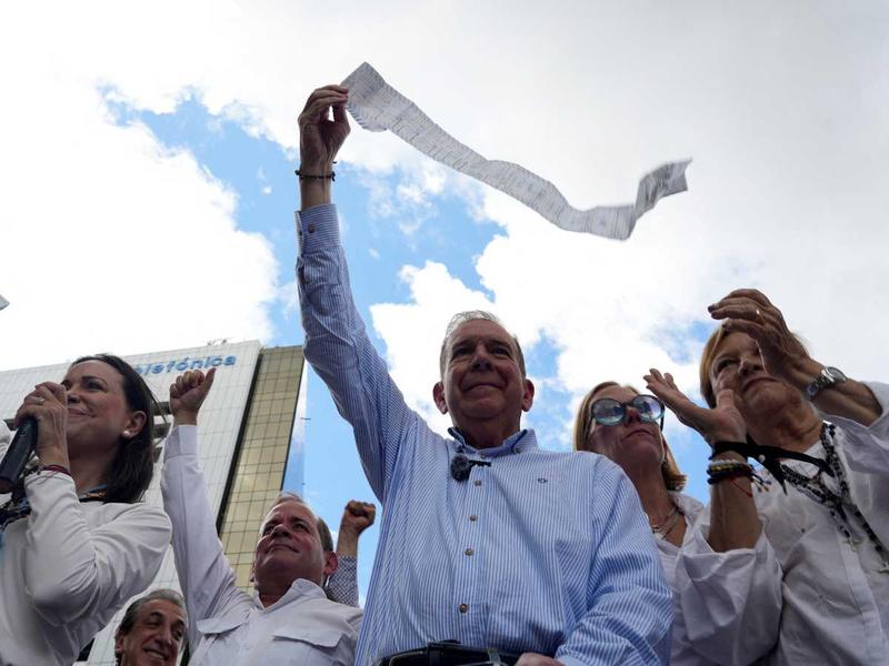  Edmundo Gonzáles convocó a los venezolanos para luchar por la democracia del país 