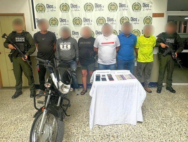 Capturaron a seis presuntos integrantes del 'Clan del Golfo' en Córdoba