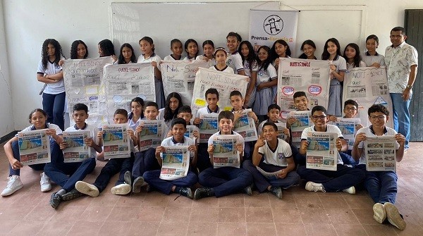 Estudiantes de Sincé  aprenden con Prensa Escuela