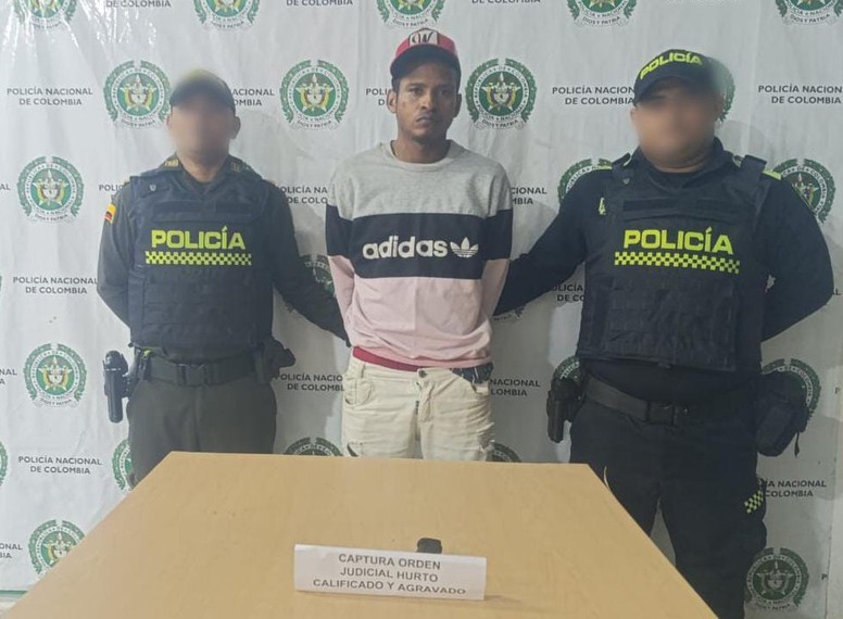 Lo buscaban por hurto calificado y agravado