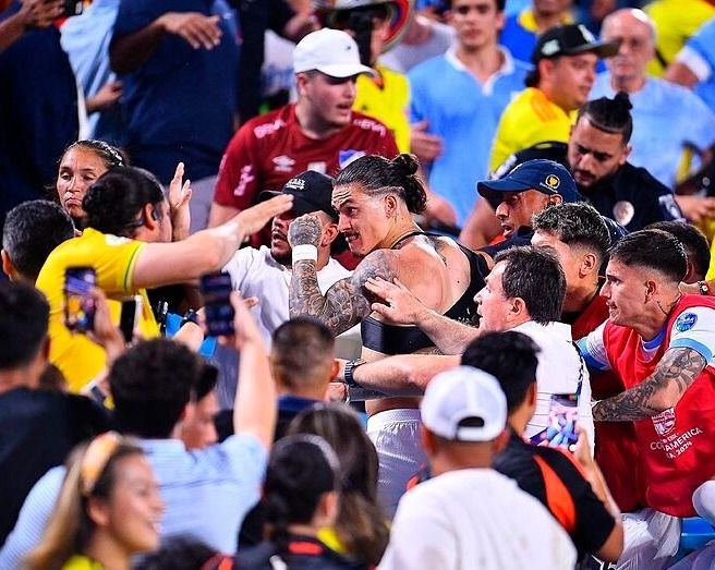 Se conocieron las sanciones a Uruguay por los incidentes tras el duelo ante Colombia
