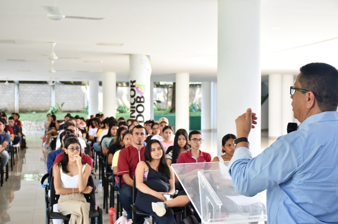 Consejo Académico de Unicórdoba se reunió con los estudiantes de Sahagún