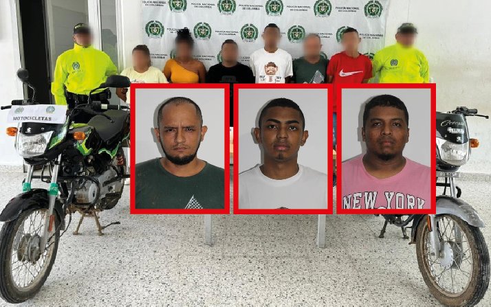 Uno de los capturados habría participado en el homicidio del patrullero Gabriel Lengua