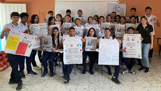 Prensa Escuela desarrolló sus talleres en Morroa