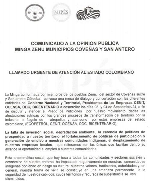 Buscan concertación con la industria en Coveñas y San Antero