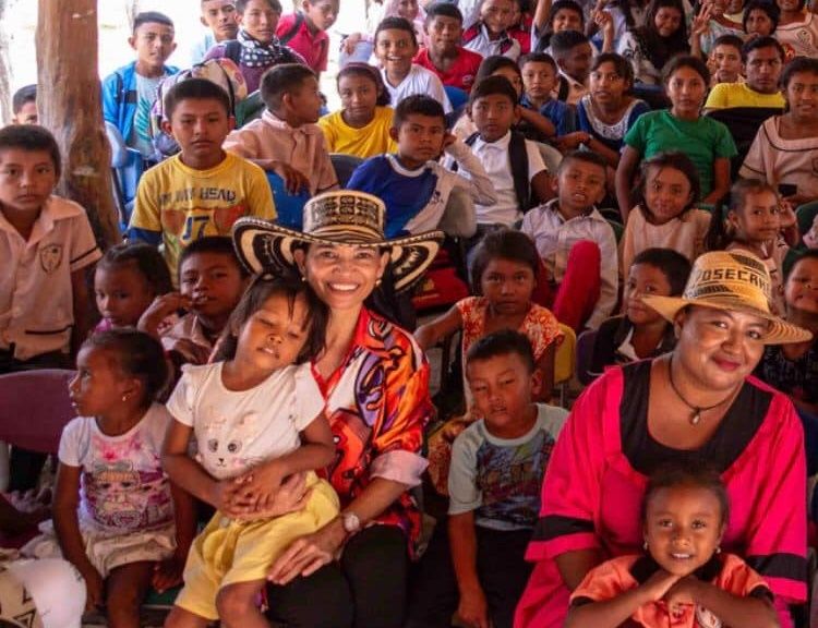 Escritora y gestora cultaral cordobesa se tomó La Guajira