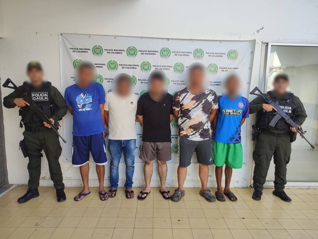 Capturados presuntos extorsionistas
