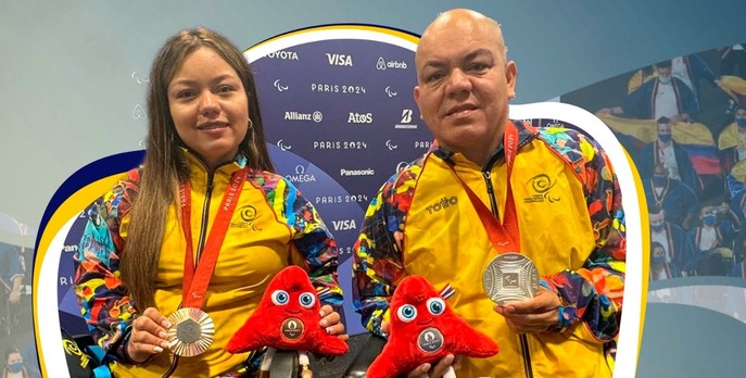 Hermanos Chica ganaron medalla de oro en los paralímpicos París 2024