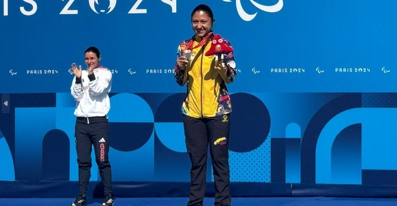 Paula Andrea Ossa se colgó el bronce y hace historia en los Juegos Paralímpicos