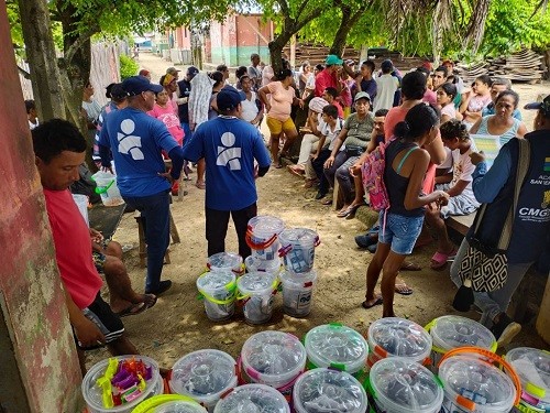 En Jegua recibieron potabilizador de agua