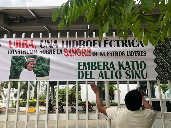 Comunidad Embera Katios explicó las razones por las que protestan en contra de Urrá