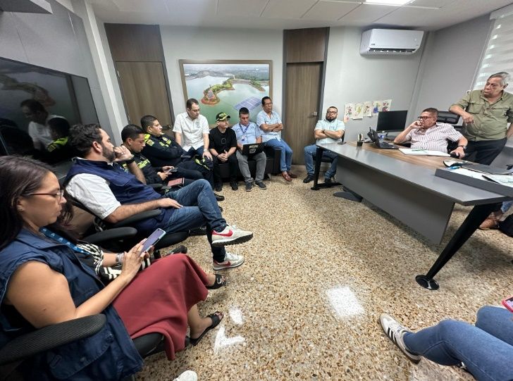 Puesto de Mando Unificado para atender solicitudes de la comunidad indígena Camaenka