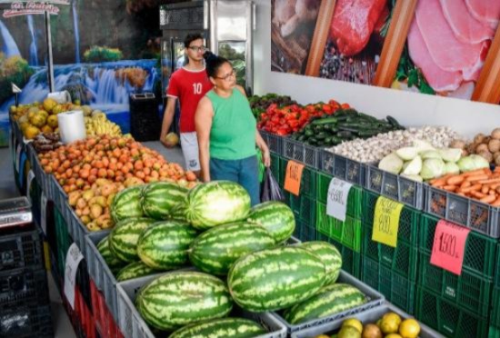 Muchos alimentos no subieron sino que bajaron