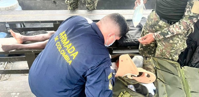Menor de edad resultó herido por explosión de mina en Chocó