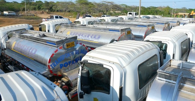 La Guajira sigue sin agua y los carrotanques pudriéndose