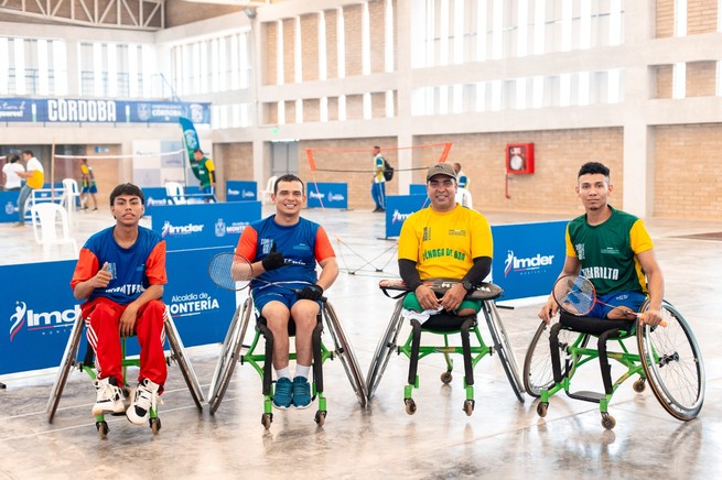 Los paratletas se destacan en las justas