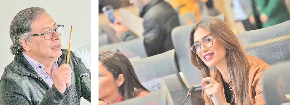 Saray 'puso en sitio' al presidente