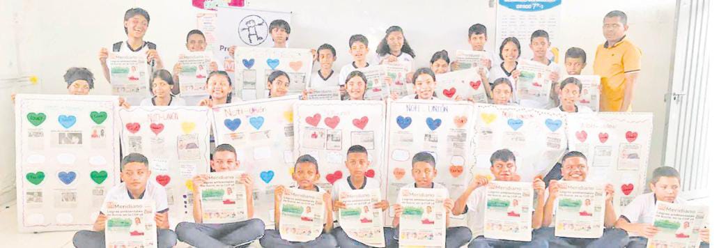 Prensa Escuela, con los jóvenes de la I.E La Unión.