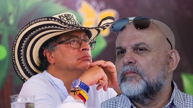 Mancuso llegó y entregará tierras con Petro